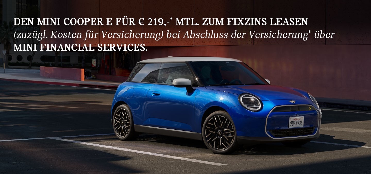 DER VOLLELEKTRISCHE MINI COOPER E